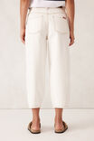 Tapered Barrel Jean, FRESH ECRU - alternate image 7