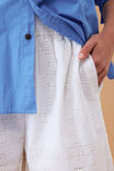 Mila Short, WHITE BRODERIE - alternate image 4