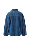 Ziggy Shacket, FRESH INDIGO - alternate image 3
