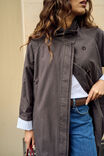 Rowan Longline Jacket, TOBACCO BROWN - example image 5