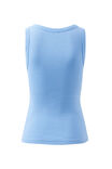 Zoe Contour Rib Scoop Tank, POWDER BLUE/ MONOGRAM EMBROIDERY - alternate image 3