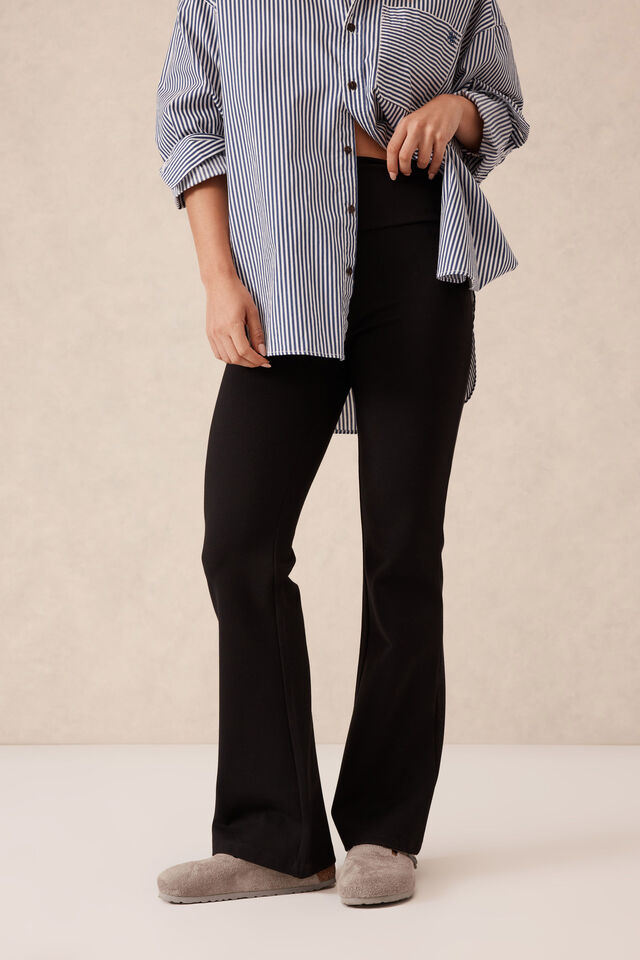 Ponte Bootleg Pant, BLACK