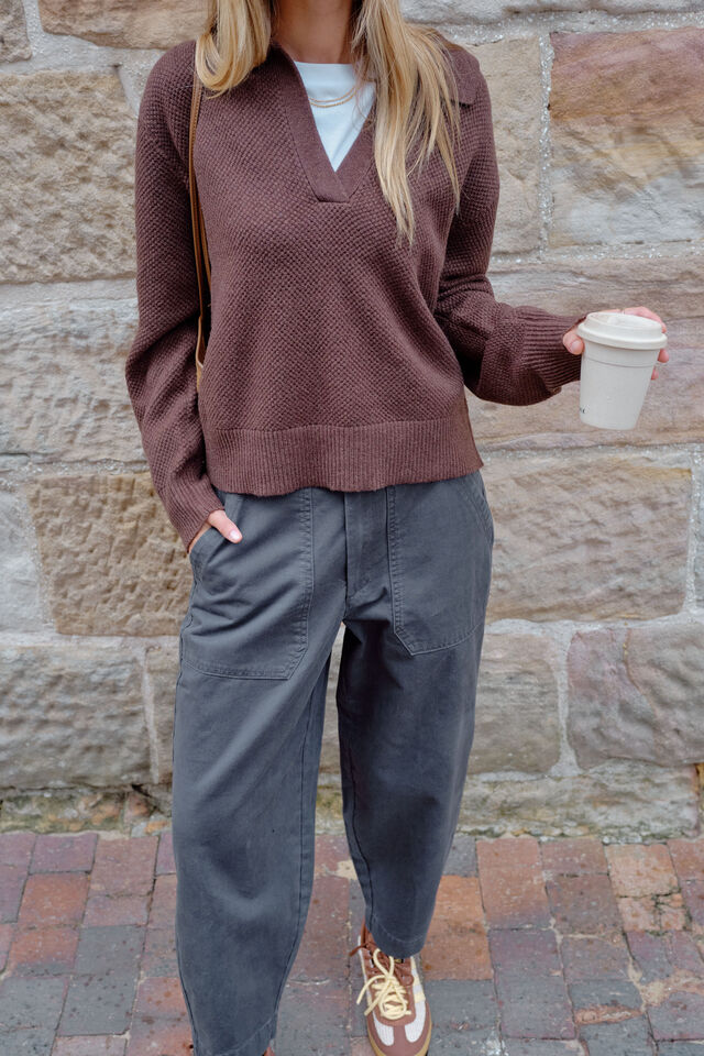 Weekender Pant, WASHED BLACK