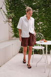Darcy Relaxed Everyday Short, CHOCOLATE - example image 6