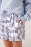 Mila Short, WHITE NAVY CHECK - alternate image 4