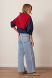Evie Wide Leg Jean, MID VINTAGE BLUE - alternate image 6