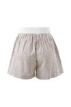 Mila Short, BROWN WHITE SMALL STRIPE - alternate image 3