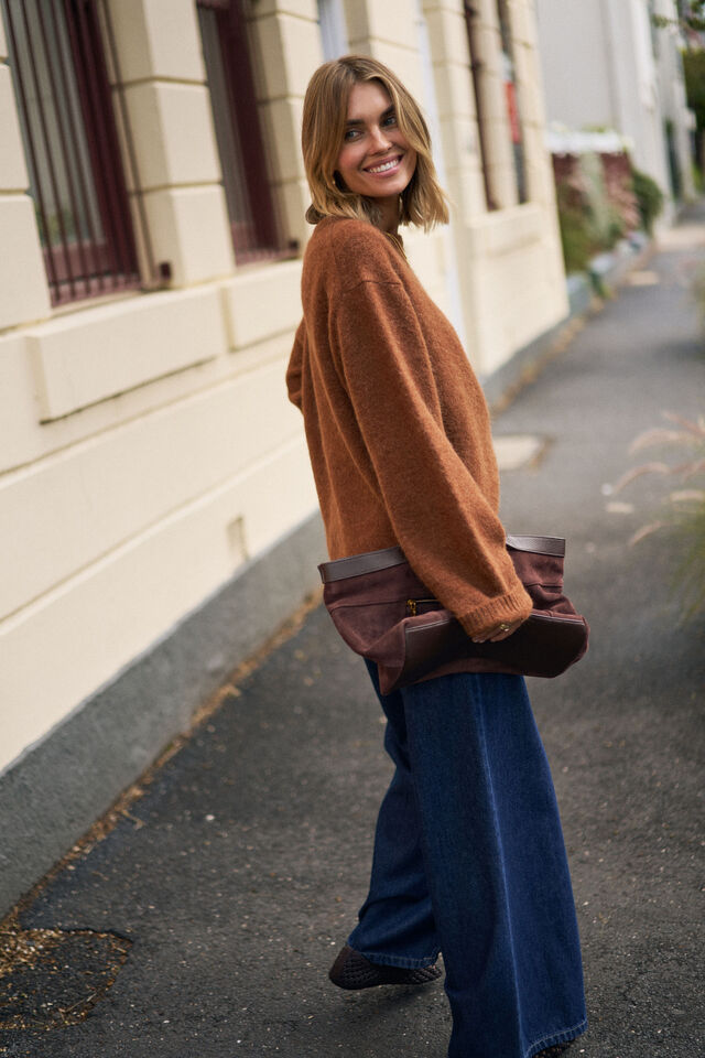 Bonnie Lofty Knit, TOFFEE