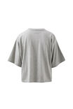 Phoebe Premium Tee, GREY MARLE - alternate image 3