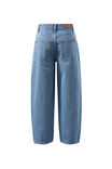 Leah Tapered Barrel Jean, VINTAGE BLUE - alternate image 3