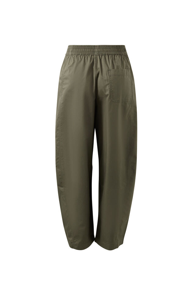 Bella Barrel Pant, WASHED OLIVE
