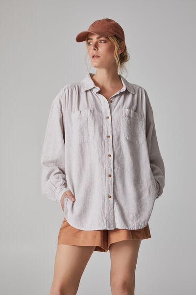 Choker Style Long Sleeve Top LAS0043
