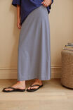 Clara Column Skirt, STONE MINI STRIPE - example image 4