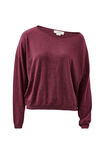 Liza Drapey Soft Knit, WASHED BURGUNDY - alternate image 2