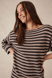 Summer Slouchy Knit Dress, STRING/PHANTOM STRIPE - alternate image 5