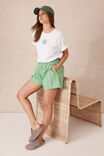 Mila Short, GRASS GREEN AND OXFORD BLUE STRIPE - alternate image 7