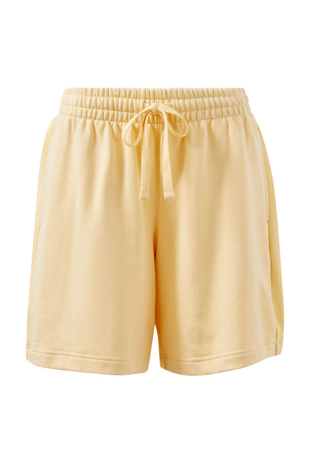 Lulu Reverse Panel Short, SUNNY YELLOW