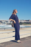 Beach Knit Maxi Skirt, NEW NAVY - alternate image 1