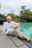 Liv Oversized Tee, WHITE/LA BELLE VITA - alternate image 4