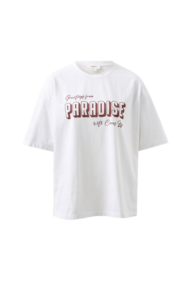 Tully Boyfriend Tee, CERES PARADISE PORT