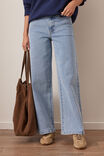Evie Wide Leg Jean, MID VINTAGE BLUE - alternate image 4
