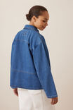 Ziggy Shacket, FRESH INDIGO - example image 5