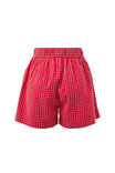 Mila Short, TEXTURED RED CHECK - example image 3