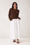 Nelly Long Sleeve Knit Cardi, CHOCOLATE - alternate image 5