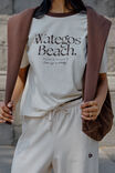 Stevie Slouchy Tee, BUFF/WATEGOS BEACH - alternate image 5
