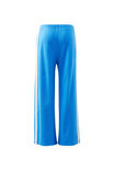 Gigi Wide Leg Terry Trackpant, MARINE BLUE SIDE STRIPE - example image 3