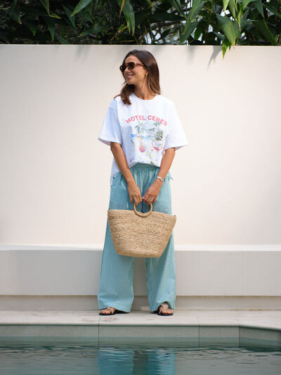 Tully Boyfriend Tee, HOTEL CERES PRINT