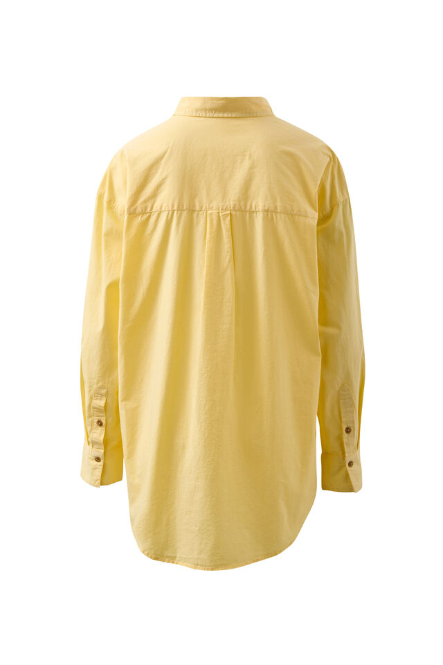 Peta Oversized Shirt, SUNNY YELLOW