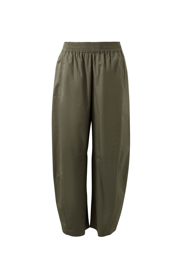 Bella Barrel Pant, WASHED OLIVE