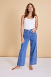 Wide Leg Pocket Jean, INDIGO WITH ORGANIC COTTON - alternate image 1