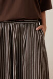 Florence Maxi Skirt, CHOCOLATE WHITE STRIPE - example image 4