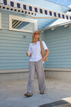 The Lounge Pant, WINE CHOC BLUE CHECK - alternate image 5
