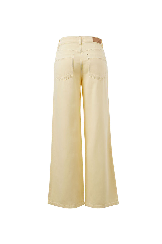Willow Soft Wide Leg Jean, BUTTER