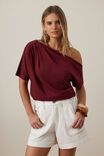 Gabi Ss Top, BURGUNDY - alternate image 7
