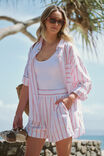 Mila Short, WHITE HERITAGE RED TWIN STRIPE - alternate image 1