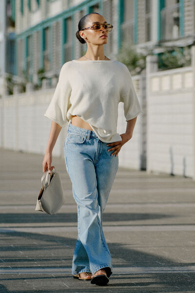 Frankie Loose Straight Jean, VINTAGE BLUE