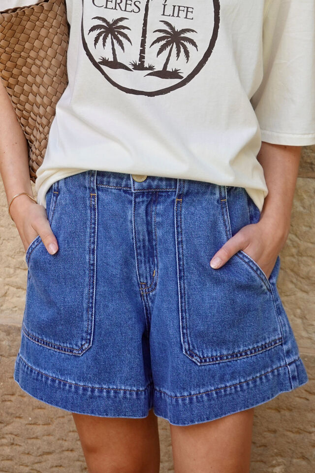 Weekender Short, FRESH INDIGO