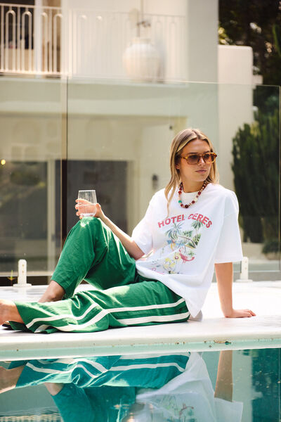 Tully Boyfriend Tee, HOTEL CERES PRINT