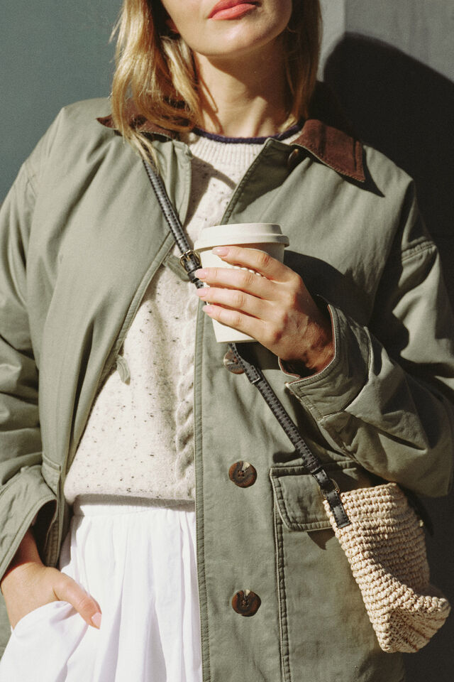 Barn Jacket, SPRING KHAKI