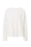 Scout Slouchy Long Sleeve  Tee, VANILLA - alternate image 2
