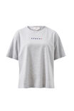 Slouchy Split Hem Tee, CLOUDE MARLE/CERES ANCHOR PRINT - alternate image 2