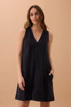 Emme Shift Dress, WASHED BLACK - alternate image 5