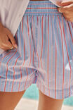 Mila Short, BLUE RED WHITE STRIPE - alternate image 5