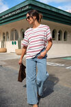 Evie Wide Leg Jean, MID VINTAGE BLUE - alternate image 1