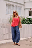 Anika Balloon Pant, TRUE INDIGO - example image 4