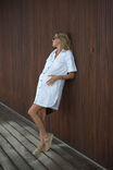 Side Pocket Boxy Dress, FRESH ECRU - alternate image 1